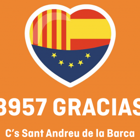 Ciudadanos (C’s) consigue ser la primera fuerza en Sant Andreu de la Barca Ciudadanos (C’s) consigue ser la primera fuerza en Sant Andreu de la Barca