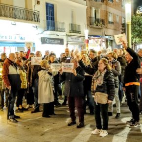 Ciutadans Viladecans asiste a la movilización en contra de las subidas de impuestos abusivas